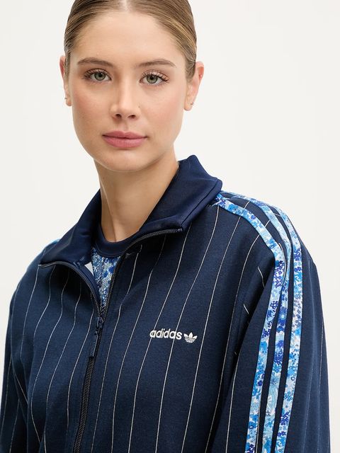 adidas Originals bluza Liberty damska kolor granatowy wzorzysta JC5306 - zdjęcie produktu nr 2