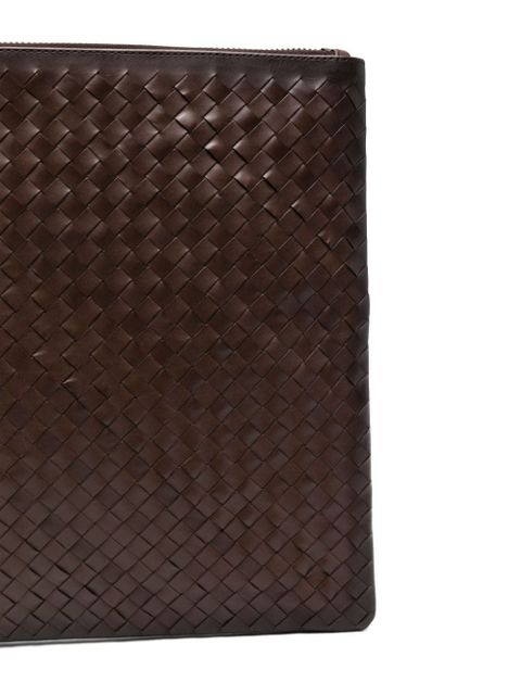 DRAGON DIFFUSION A4 clutch bag - Brown