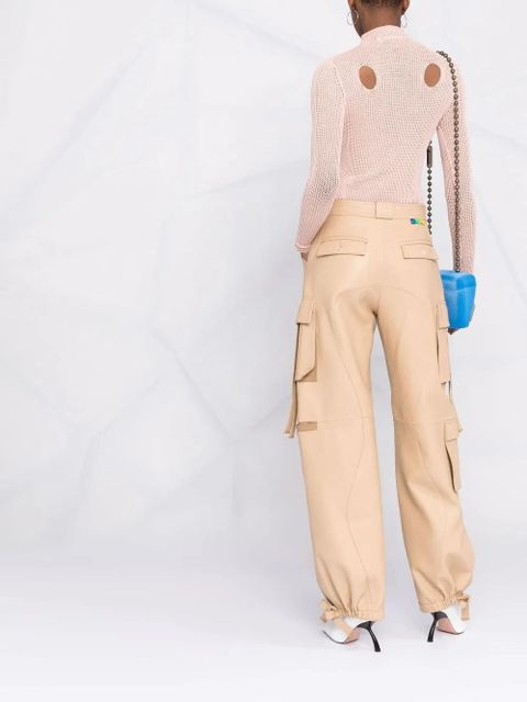 Off-White Meteor knitted top - Neutrals