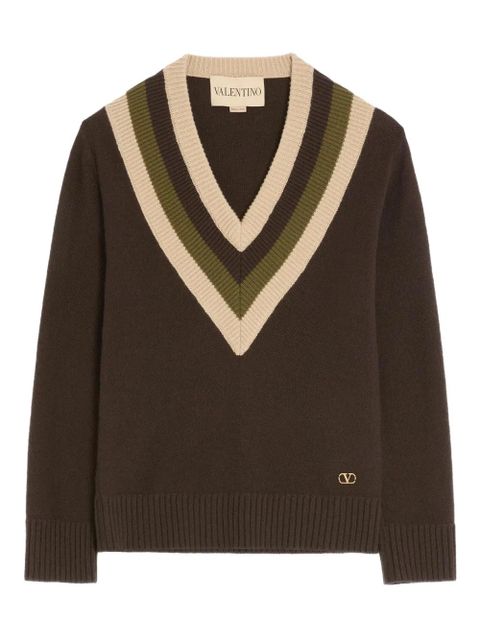 Valentino Garavani wool jumper - Brown - zdjęcie produktu nr 1