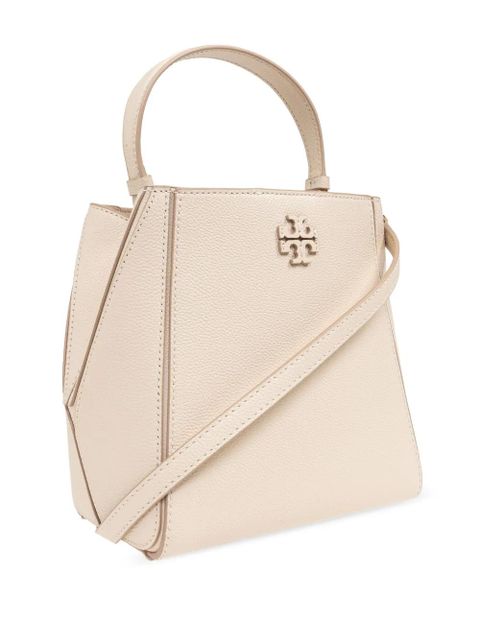 Tory Burch McGraw leather bucket bag - Neutrals
