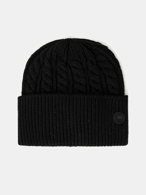 Colmar czapka z wełną kolor czarny 5060R.6XU