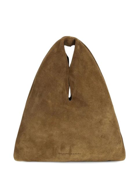 Manebi x Alex Rivière Studio Louis suede shoulder bag - Brown - zdjęcie produktu nr 2