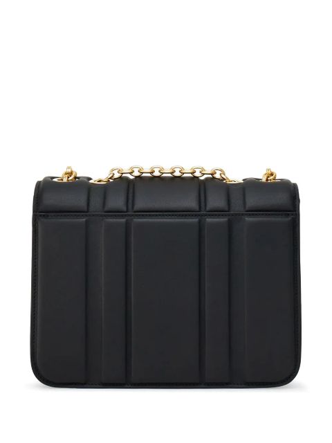 Ferragamo medium Gancini leather shoulder bag - Black