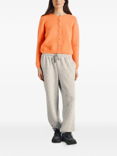 American Vintage buttoned ribbed cardigan - Orange - zdjęcie produktu nr 2