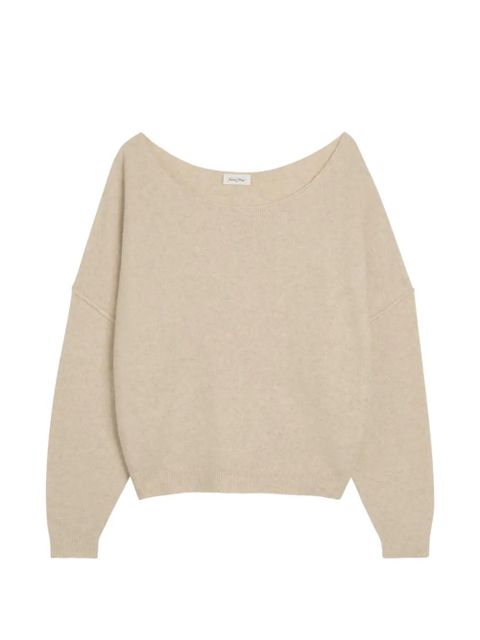 American Vintage boat-neck sweater - Neutrals - zdjęcie produktu nr 2