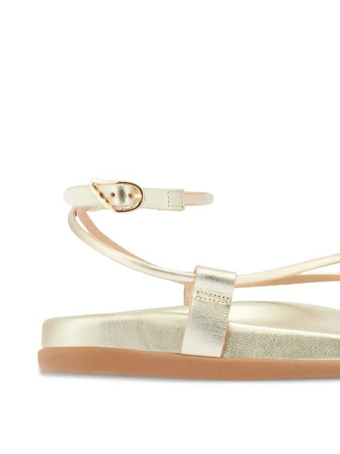 Ancient Greek Sandals Polistra buckle-strap sandals - Gold - zdjęcie produktu nr 2