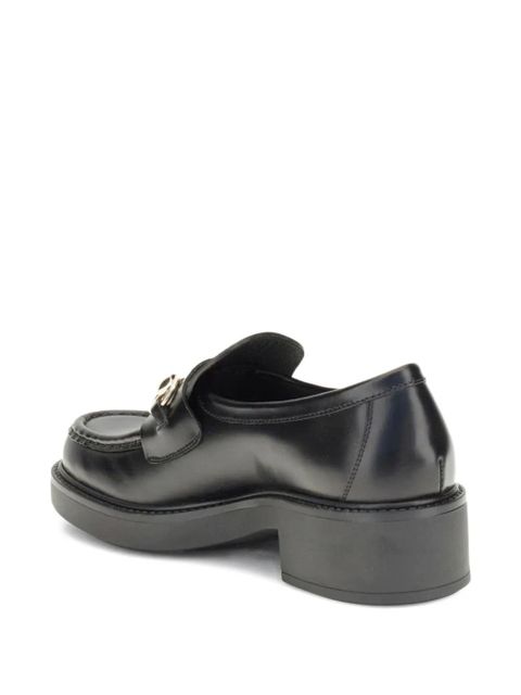 Gucci horsebit platform loafers - Black