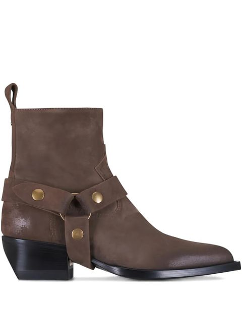 Golden Goose Debbie suede boots - Brown - zdjęcie produktu nr 1