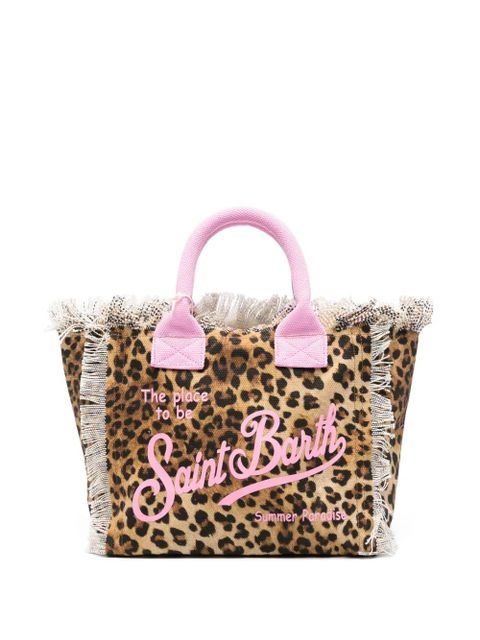 MC2 Saint Barth leopard-print tote bag - Neutrals - zdjęcie produktu nr 1