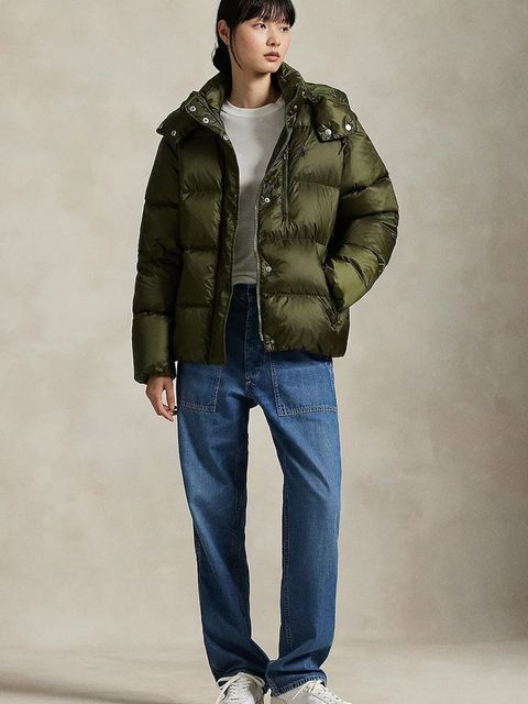 Polo Ralph Lauren kurtka puchowa damska kolor zielony 211932183 - zdjęcie produktu nr 2