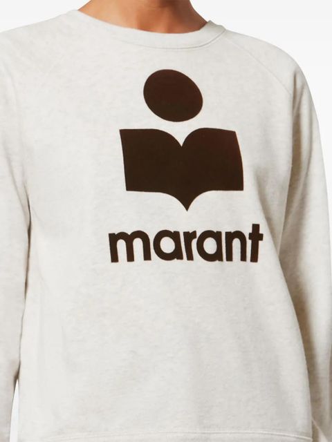 MARANT ÉTOILE Millyny logo sweatshirt - Neutrals