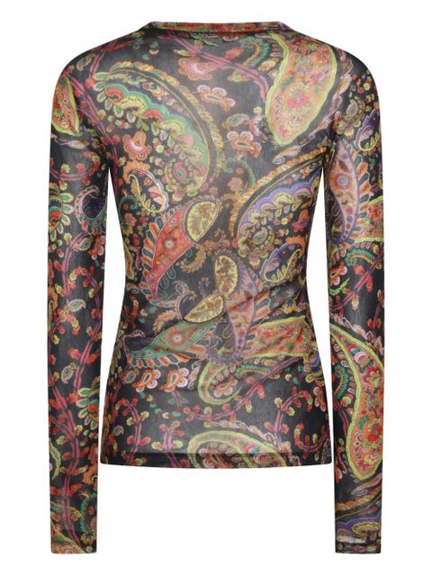 ETRO paisley-pattern top - X0884