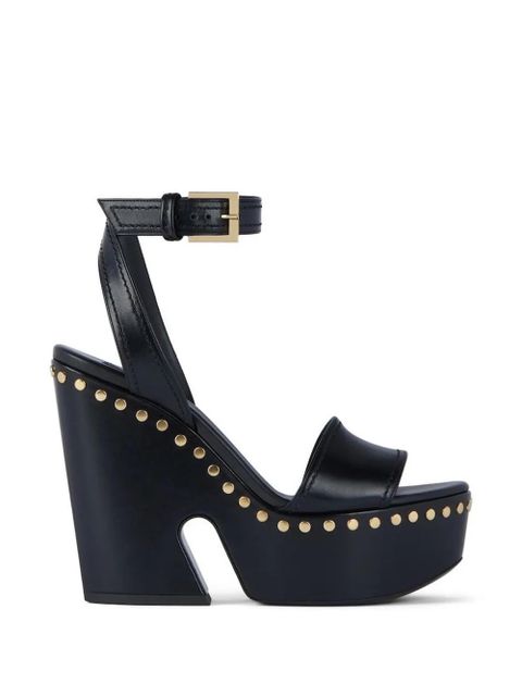 Givenchy Clog studded wedge sandals - Black - zdjęcie produktu nr 1