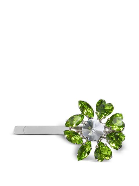 Simone Rocha Mini Heartbloom hair clip - Silver - zdjęcie produktu nr 1