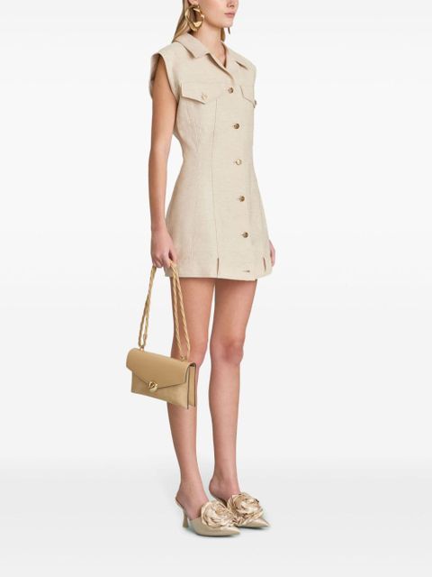 Cult Gaia Tanith mini dress - Neutrals