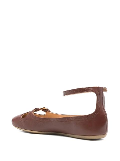 Chloé Misty ballet flats - Brown