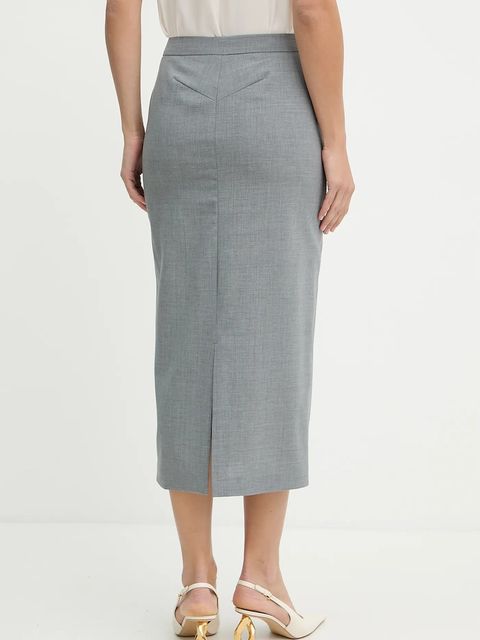 BOSS spódnica wełniana Vulera