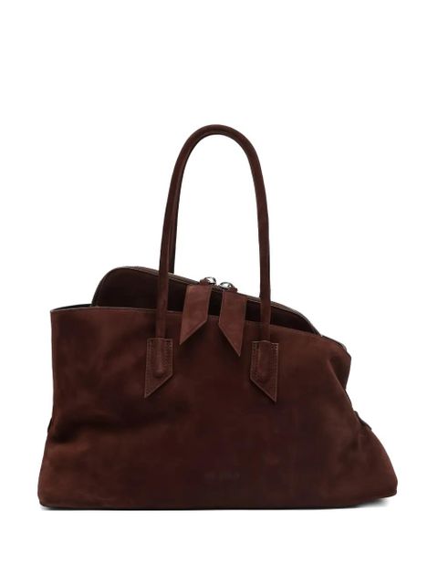 The Attico top handle tote bag - Brown - zdjęcie produktu nr 1