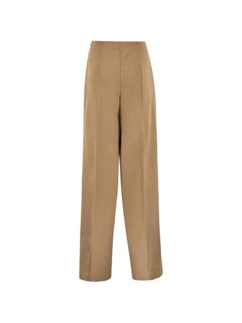 Max Mara pressed-crease trousers - Neutrals - zdjęcie produktu nr 2