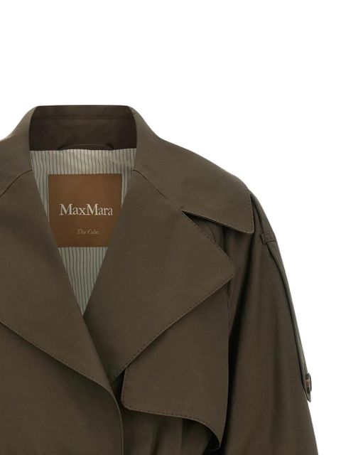 Max Mara belted trench coat - Green
