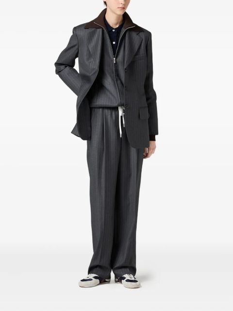 Miu Miu pinstripe trousers - Grey - zdjęcie produktu nr 2