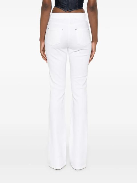 Blumarine bootcut jeans - White