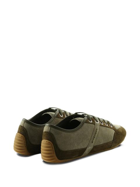 Givenchy lace-up panelled sneakers - Grey