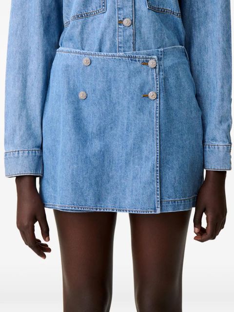 Claudie Pierlot button shorts - Blue
