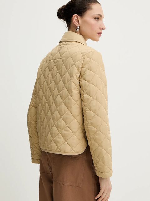 Weekend Max Mara kurtka GELO kolor beżowy przejściowa 2615481021600