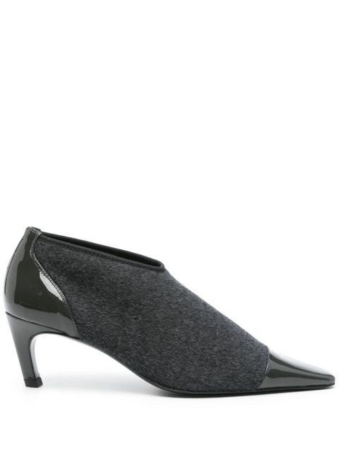 TOTEME 60mm Bi-Material pumps - Grey - zdjęcie produktu nr 1