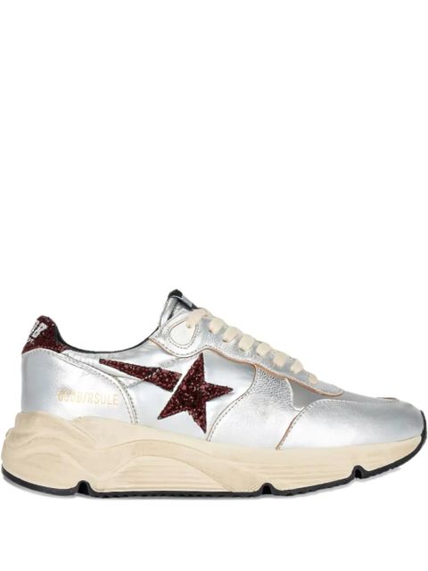 Golden Goose Running Sole "Silver/Bordeaux" sneakers - Grey - zdjęcie produktu nr 1