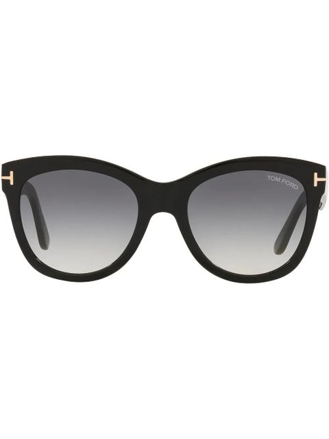 TOM FORD Eyewear square tinted sunglasses - Black - zdjęcie produktu nr 1