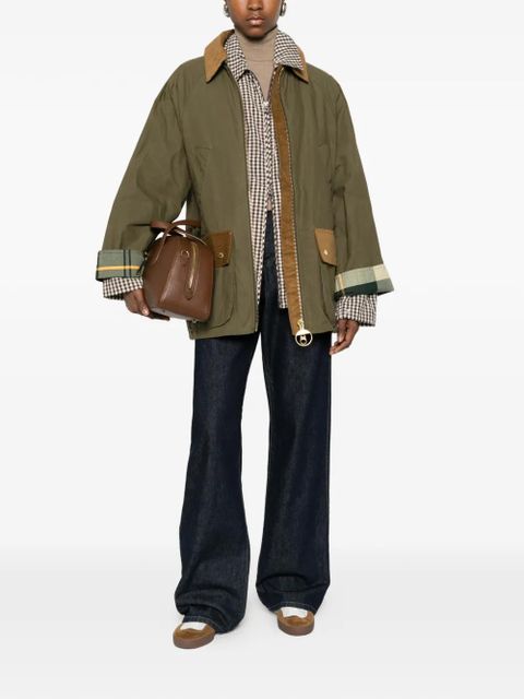 Barbour corduroy-collar jacket - Green - zdjęcie produktu nr 2