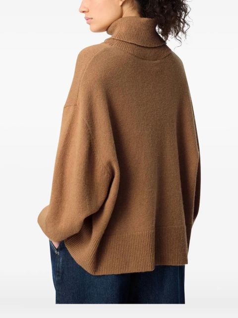 Axel Arigato turtleneck split-hem sweater - Brown