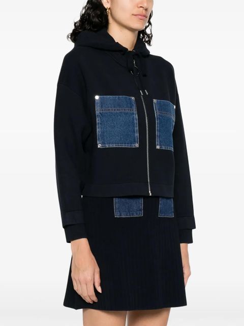 SANDRO zip-up hoodie - Blue