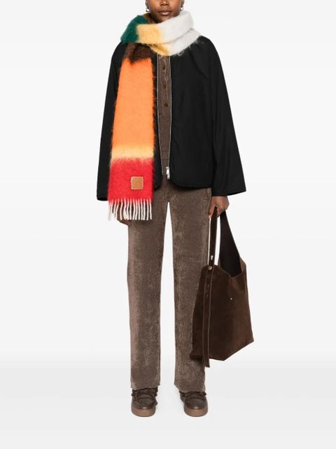 Jil Sander zip-front quilted coat - Black - zdjęcie produktu nr 2