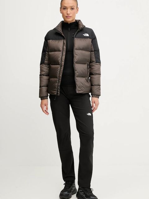 The North Face bluza outdoorowa Meteora damska kolor czarny gładka NF0A8E2SJK31 - zdjęcie produktu nr 2