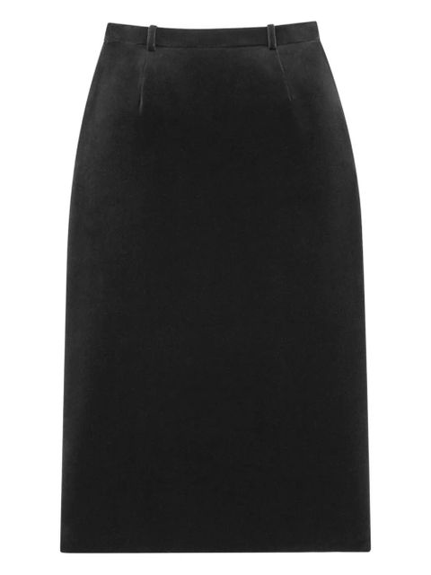 Saint Laurent velvet skirt - Black - zdjęcie produktu nr 2