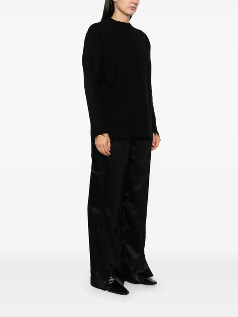 Jil Sander crew-neck sweater - Black