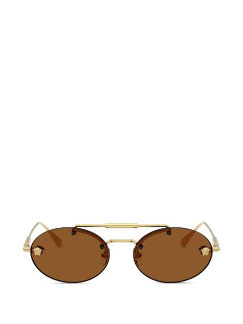 Versace Eyewear metal round-frame sunglasses - Gold - zdjęcie produktu nr 1