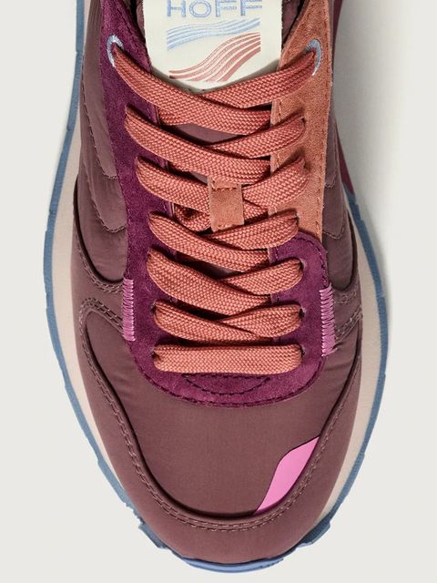 Hoff sneakersy TRACK & FIELD BURGUN damskie kolor bordowy 22517004