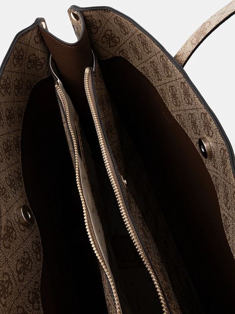 Guess torebka MERIDIAN kolor beżowy HWSG69 74230