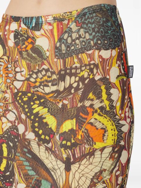 Jean Paul Gaultier printed maxi skirt - Neutrals - zdjęcie produktu nr 2