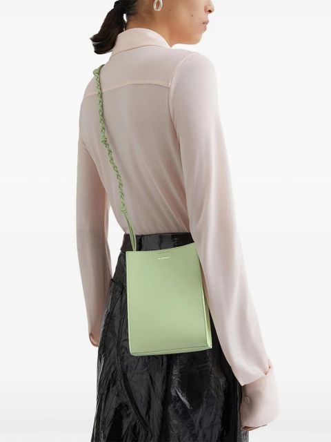 Jil Sander small Tangle shoulder bag - Green - zdjęcie produktu nr 2