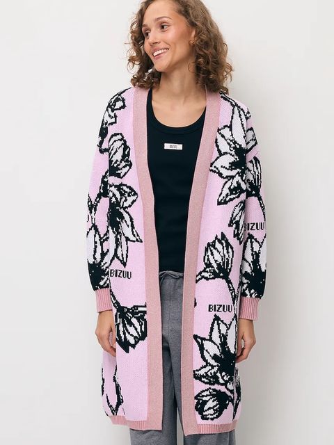 Bizuu kardigan bawełniany ORMICA
