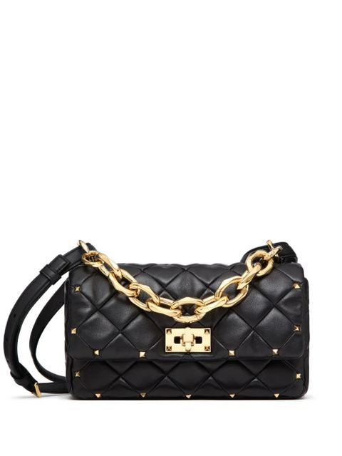 Valentino Garavani Rockstud Spike shoulder bag - Black - zdjęcie produktu nr 1