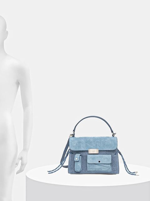 IRO torebka kolor niebieski WM159IRONOMADL