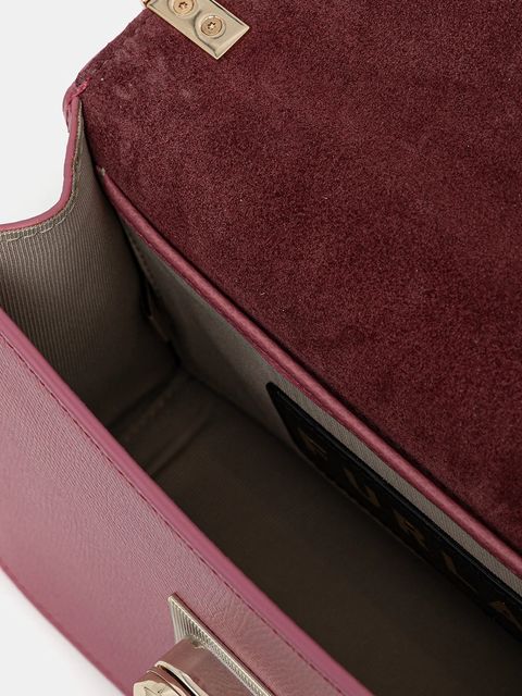 Furla torebka skórzana kolor różowy BAFKACO.ARE000.4147S