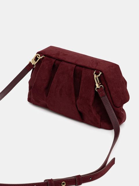 Themoire torebka kolor bordowy TMFW25AFSUE120